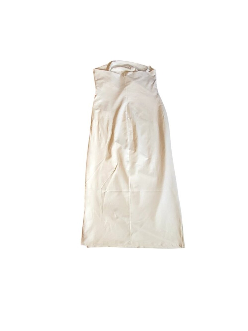 White Strapless Maxi Dress XXL By A New Day Elastic strapless top for secure fit